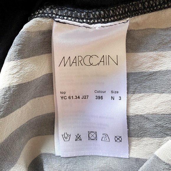 Marc Cain Cotton and Silk top Size 8 - Picture 4 of 7